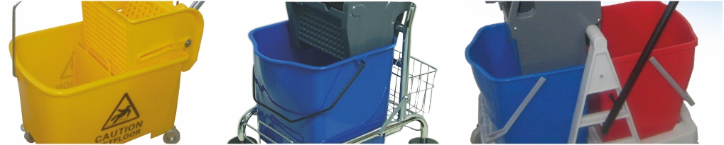 Professional cleaning trolley