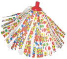 MOP  NON WOVEN  LULUmop  FLOWERS  DESIGN - Mops - Mops Non woven