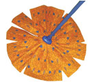 MOP  NON WOVEN  YELLOW  SUPER PLUS (FLOWER)  - Mops - Mops Non woven