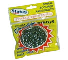 STAINLESS  STEEL  SCRUBBER  STATUS  NORMAL - Sponges - Galvanished scurrers