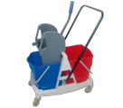 PROFESSIONAL CLEANING TROLEY DOUBLE Y1013 - Professional cleaning tools - Professional cleaning trolley
