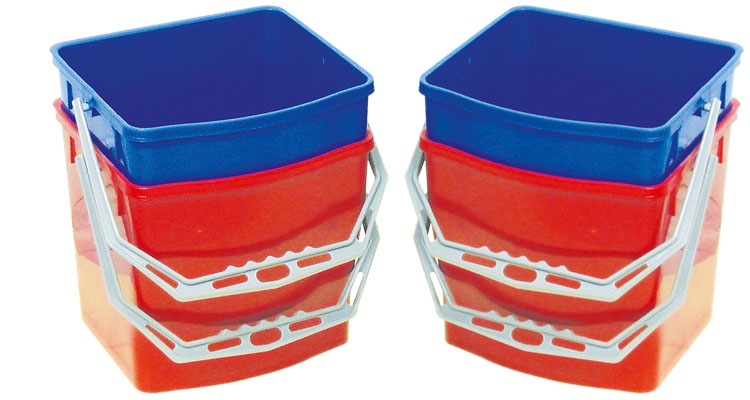 Professional cleaning tools - ΚPROFESSIONAL BUCKET 25LIT FOR TROLLEY (Y1008-1) 