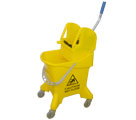 PROFESSIONAL  BACKET  35LIT WITH WEELS AND WRINGER - Professional cleaning tools - Professional cleaning trolley