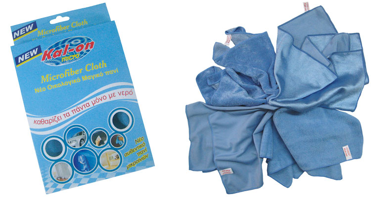 Microfiber cleaning clothes - MICROFIBER  CLOTH  KAL-ON 