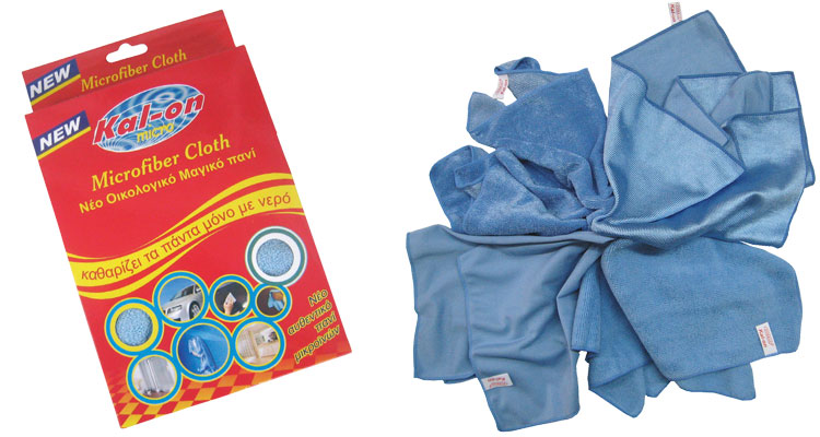 Microfiber cleaning clothes - MICROFIBER  CLOTH  KAL-ON  