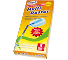 STATUS CLEAN  MULTI-DUSTERS LONG HANDLE (HANDLE & 5 CLOTHES) - Dusters