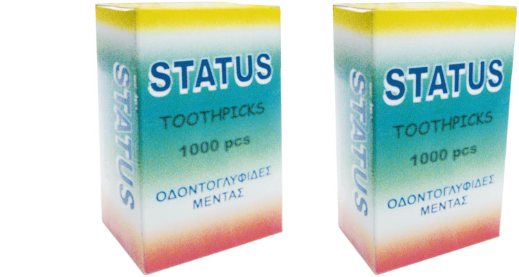 Toothpicks - TOOTHPICKS  Α΄1000 PCS  PACKED ONE BY ONE