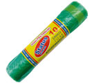 PLASTIC GARBAGE BAGS GREEN WITH STRING (70Χ100cmHDPE) - Garbage bags
