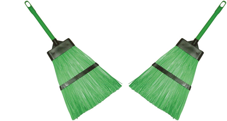 Brooms-brushes - PLASTIC  BROOM TYPE GRASS BROOM 