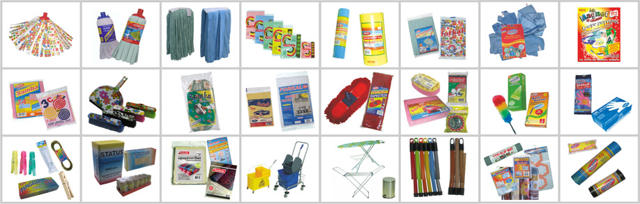Σφουγγαρίστρες Σκούπες Βούρτσες Εργαλεία Προϊόντα και Συσκευές Καθαρισμού Ξεσκονόπανα Πλαστικά Είδη Οικιακής Χρήσης